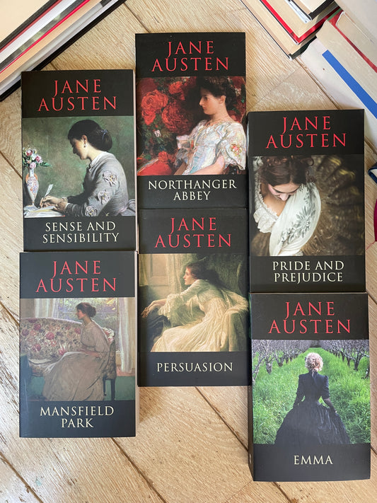 Jane Austen knygų rinkinys