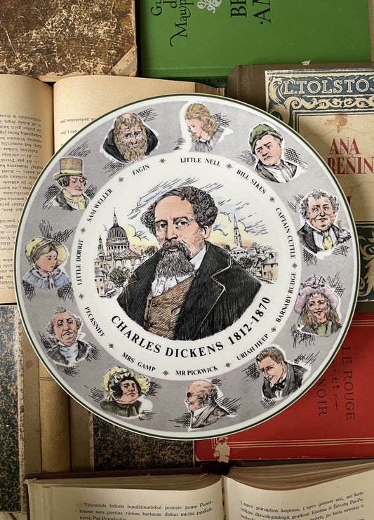 Charles Dickens lėkštė, 27 cm