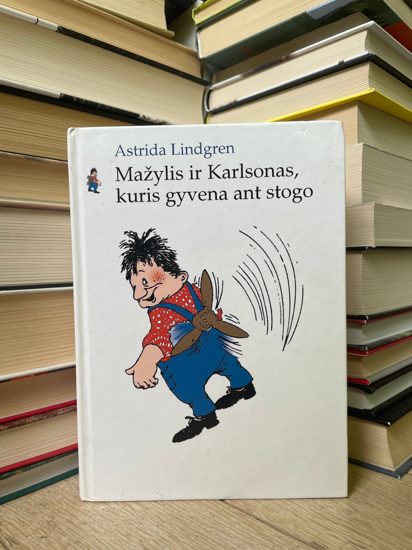 Astrid Lindgren - ,,Mažylis ir Karlsonas, kuris gyvena ant stogo"