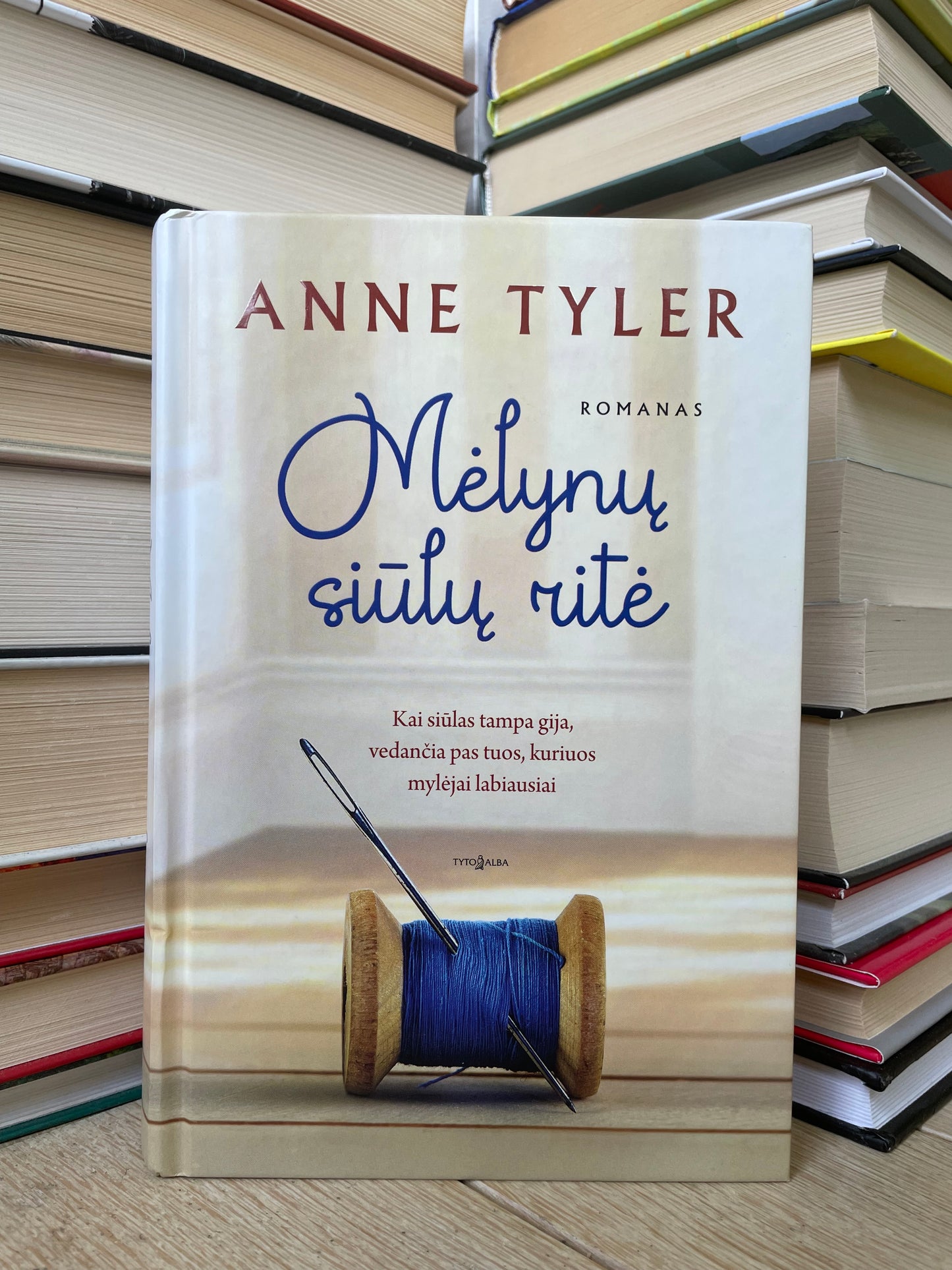 Anne Tyler - ,,Mėlynų siūlų ritė"