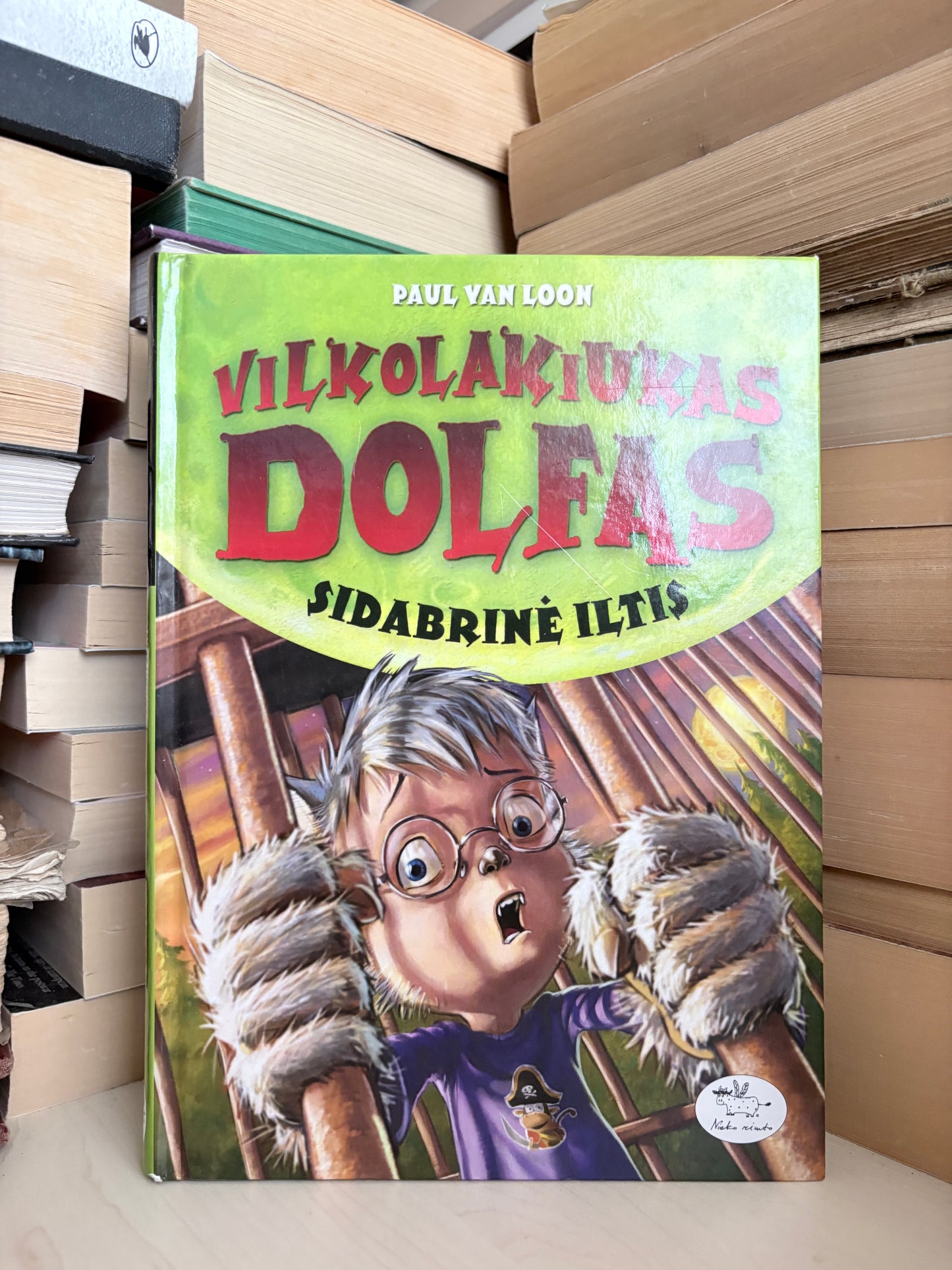 Paul van Loon - ,,Vilkolakiukas Dolfas: sidabrinė iltis"