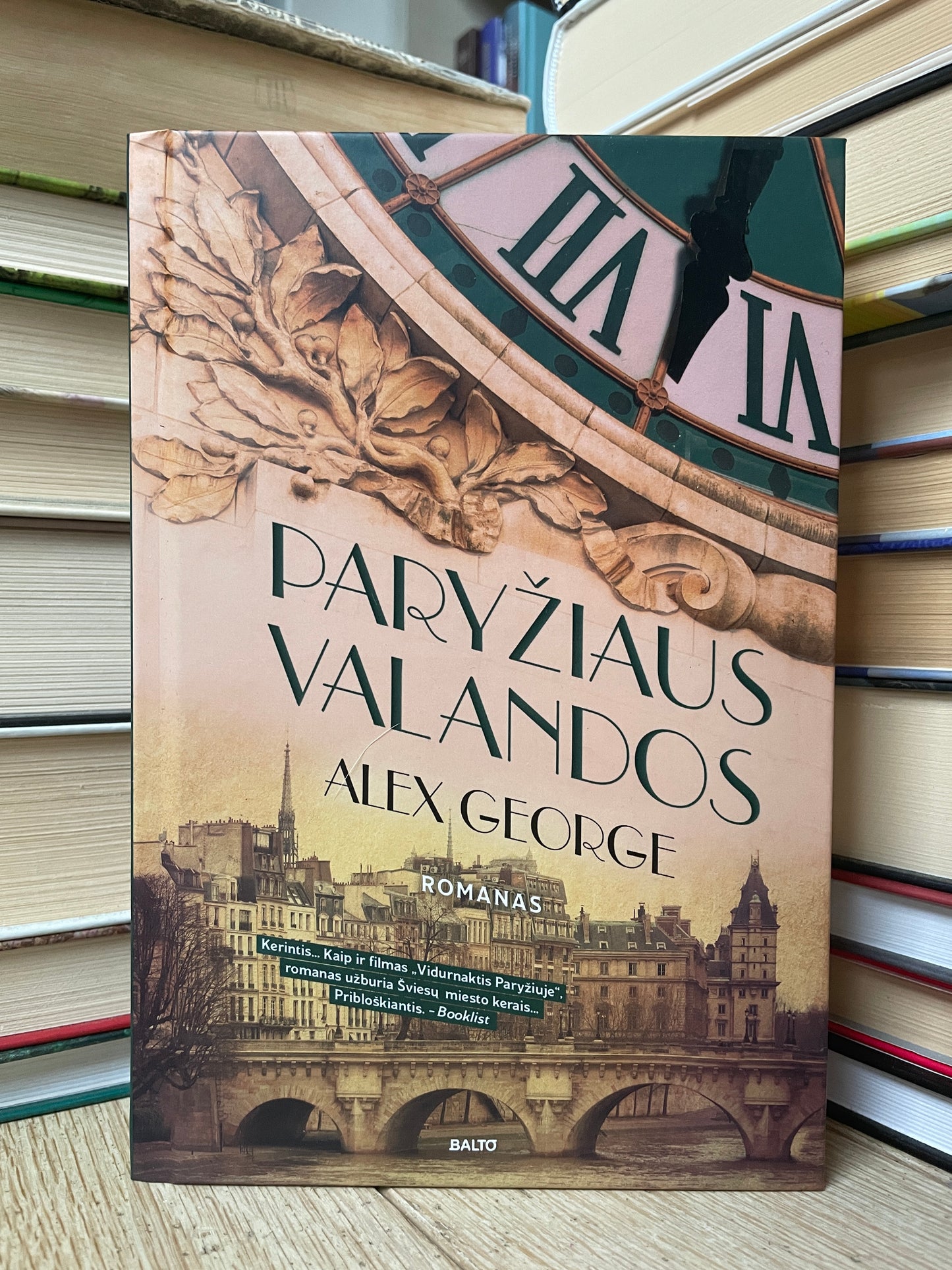 Alex George - ,,Paryžiaus valandos"