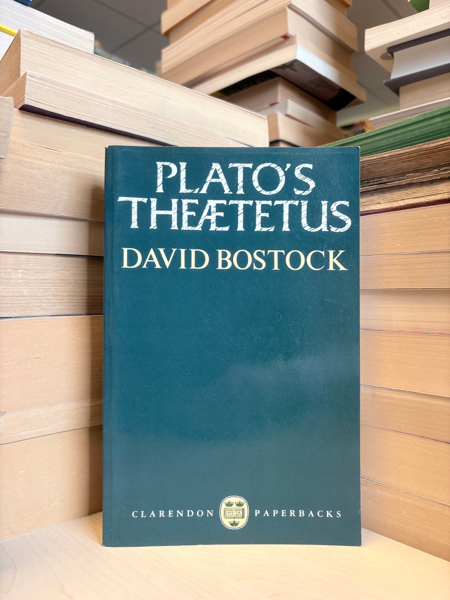 David Bostock - Plato's Theaetetus
