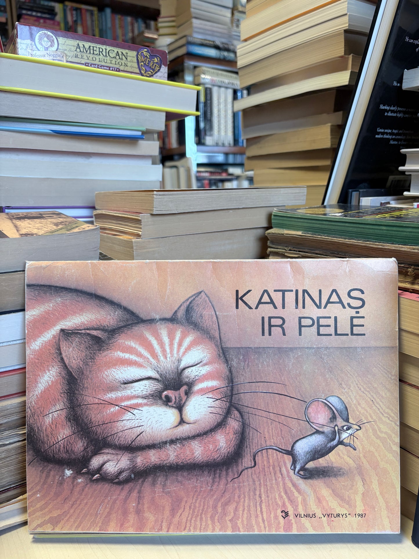 V. Bėkštienė, Žilys Arūnas - ,,Katinas ir pelė"