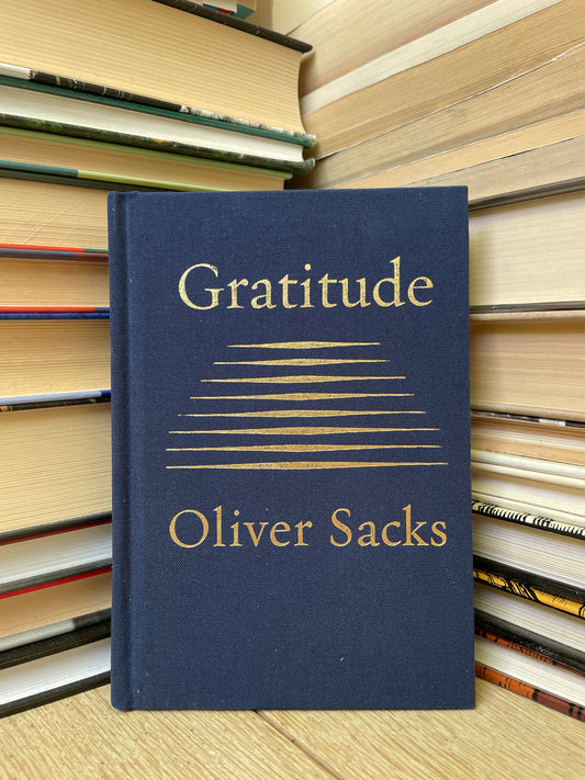 Oliver Sacks - Gratitude