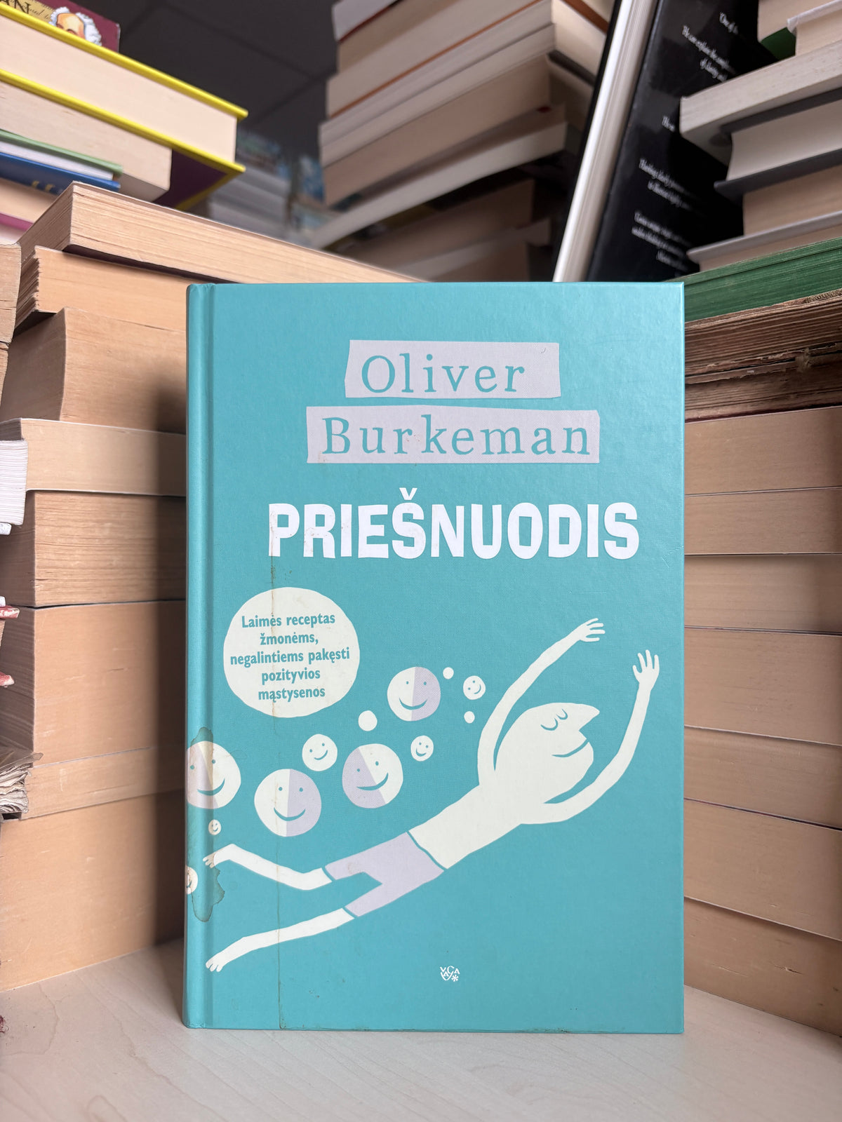 Oliver Burkeman - ,,Priešnuodis"