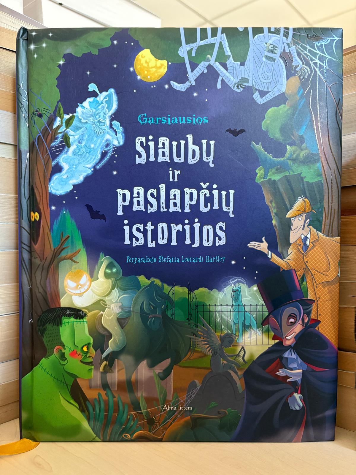 Stefania Leonardi Hartley - ,,Siaubų ir paslapčių istorijos"