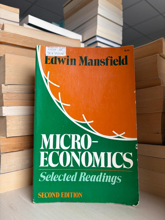 Edwin Mansfield - Microeconomics