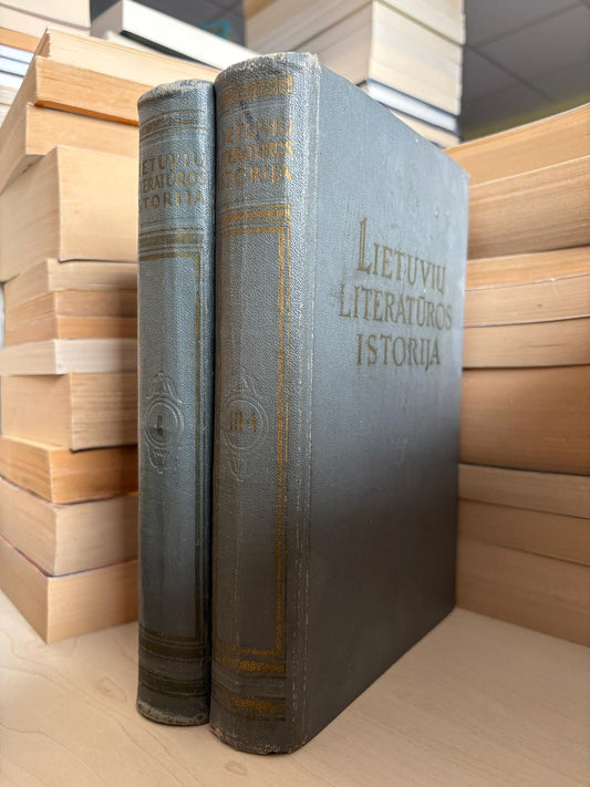 K. Korsakas - ,,Lietuvių literatūros istorija I ir III"