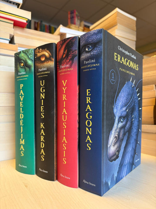 Christopher Paolini - ,,Paveldėjimas" knygų rinkinys