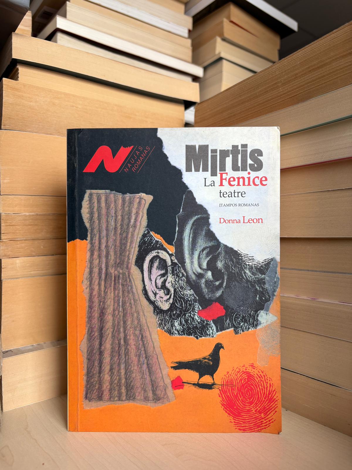 Donna Leon - ,,Mirtis La Fenice teatre"