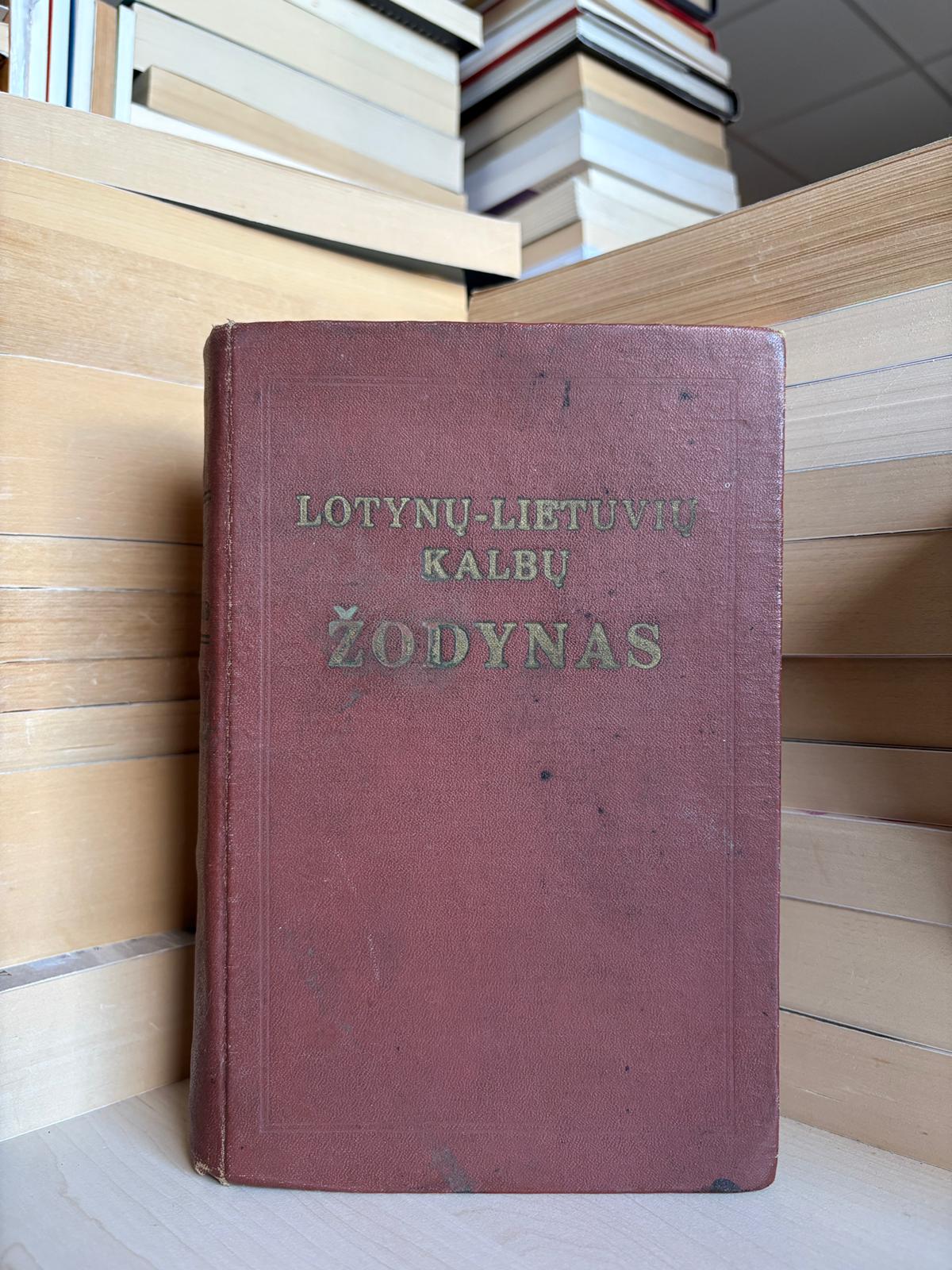 ,,Lotynų-lietuvių kalbų žodynas"