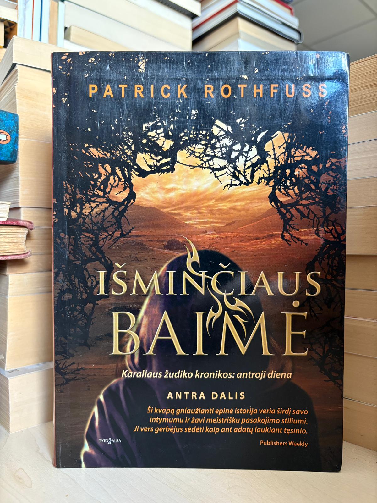 Patrick Rothfuss - ,,Išminčiaus baimė II"