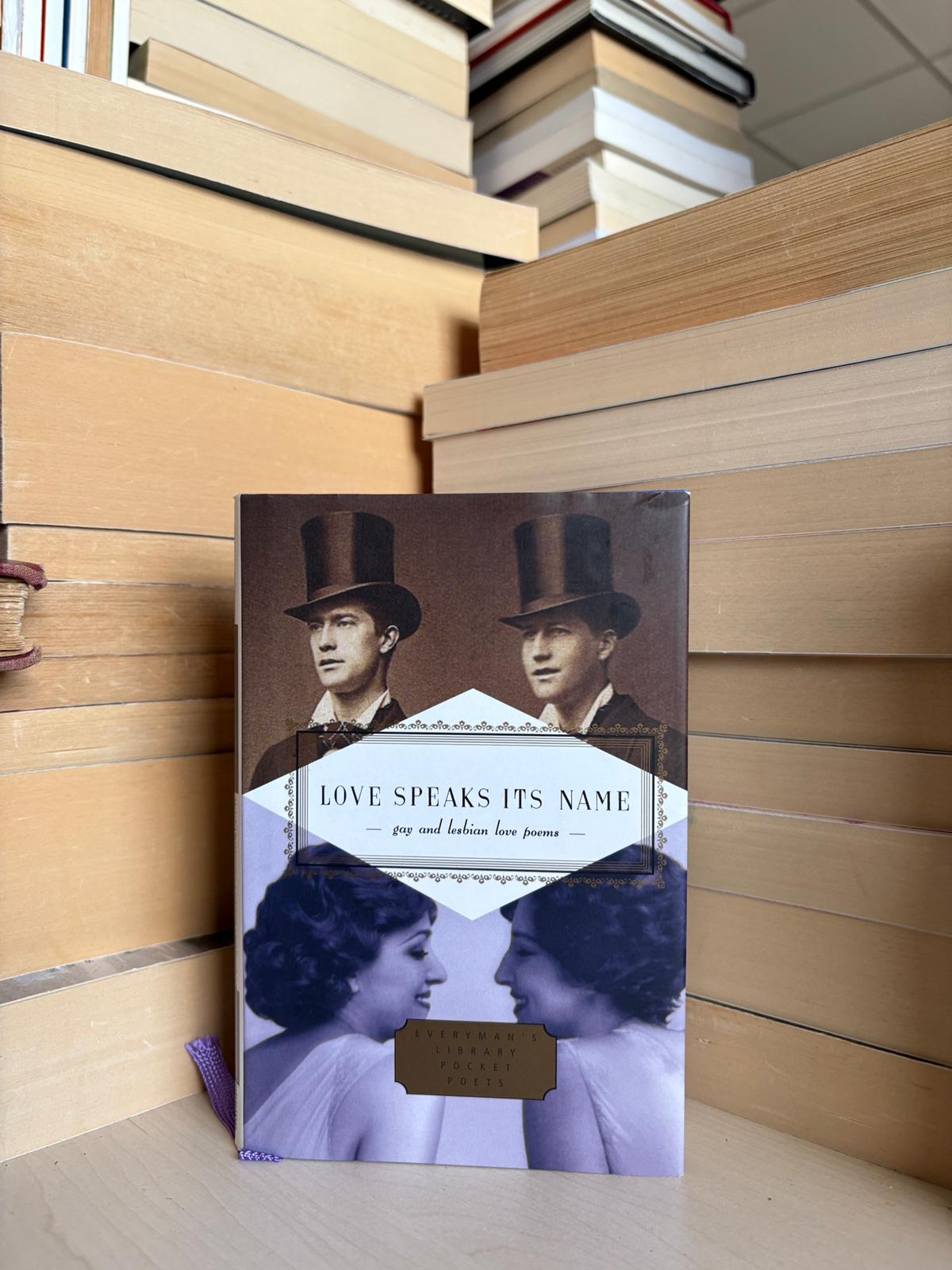 J. D. McClatchy - Love Speaks Its Name: Gay and Lesbian Love Poems