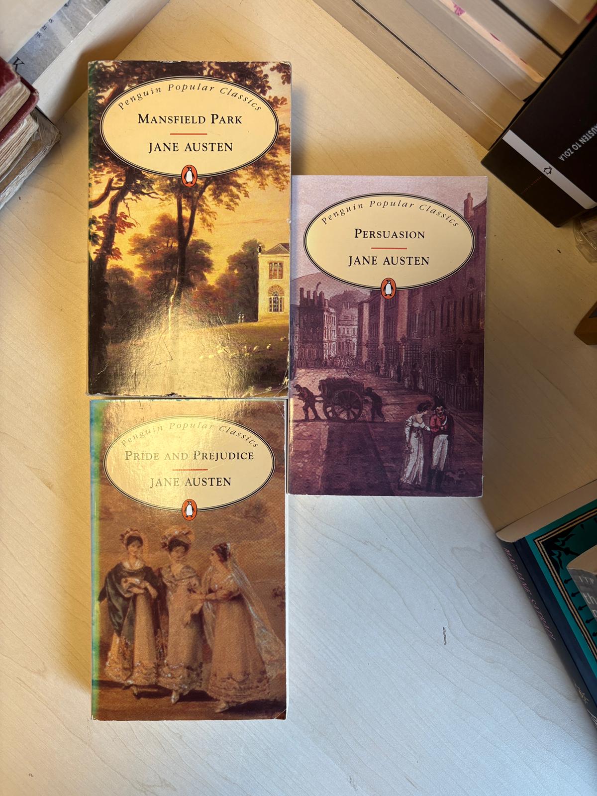 Jane Austen knygų rinkinys