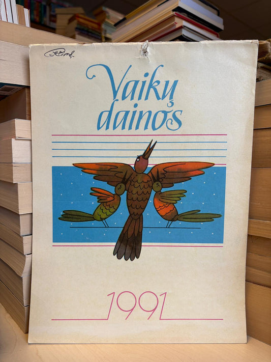 ,,1991 metų kalendorius: vaikų dainos"