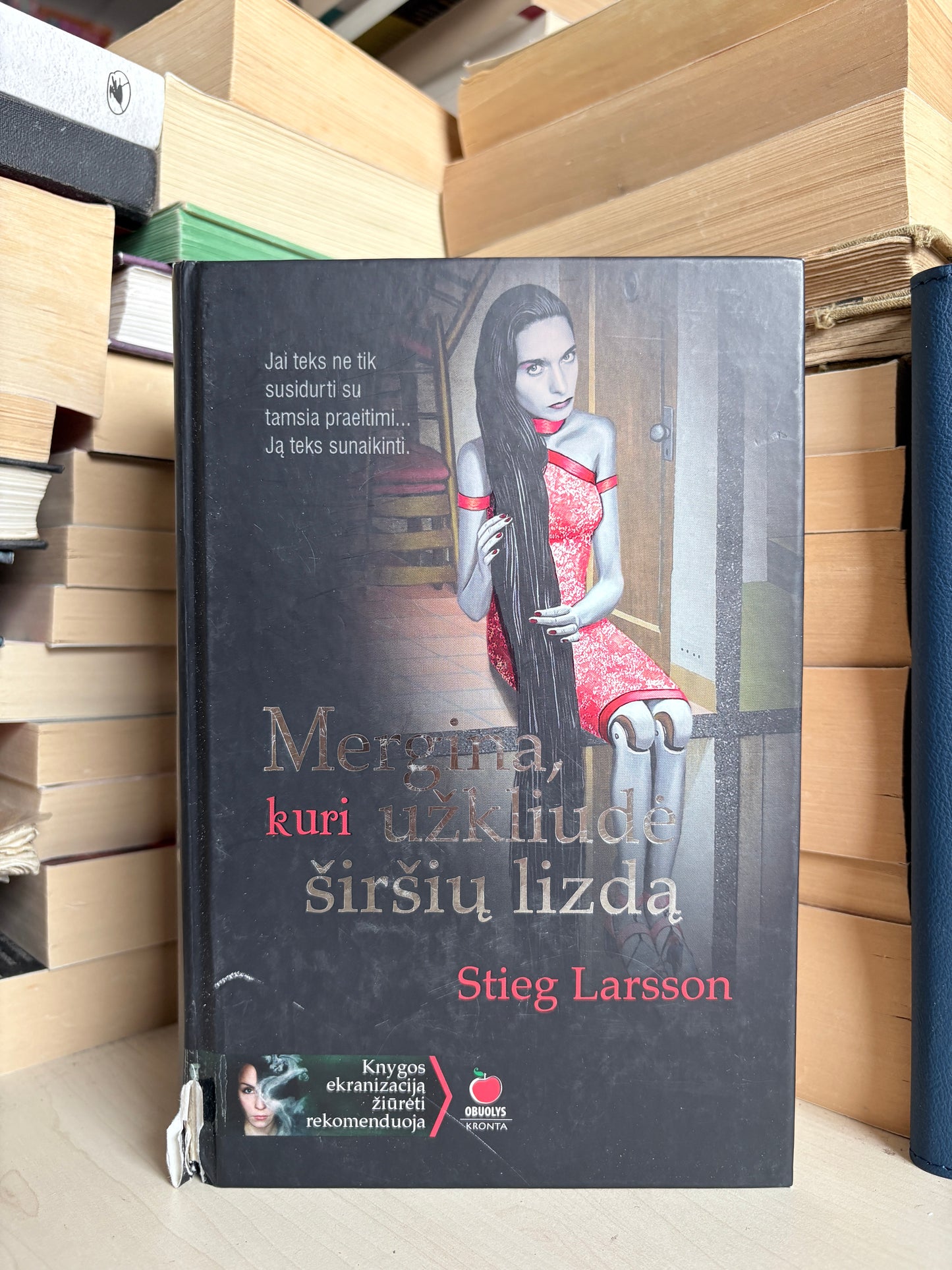 Stieg Larsson - ,,Mergina, kuri užkliudė širšių lizdą"
