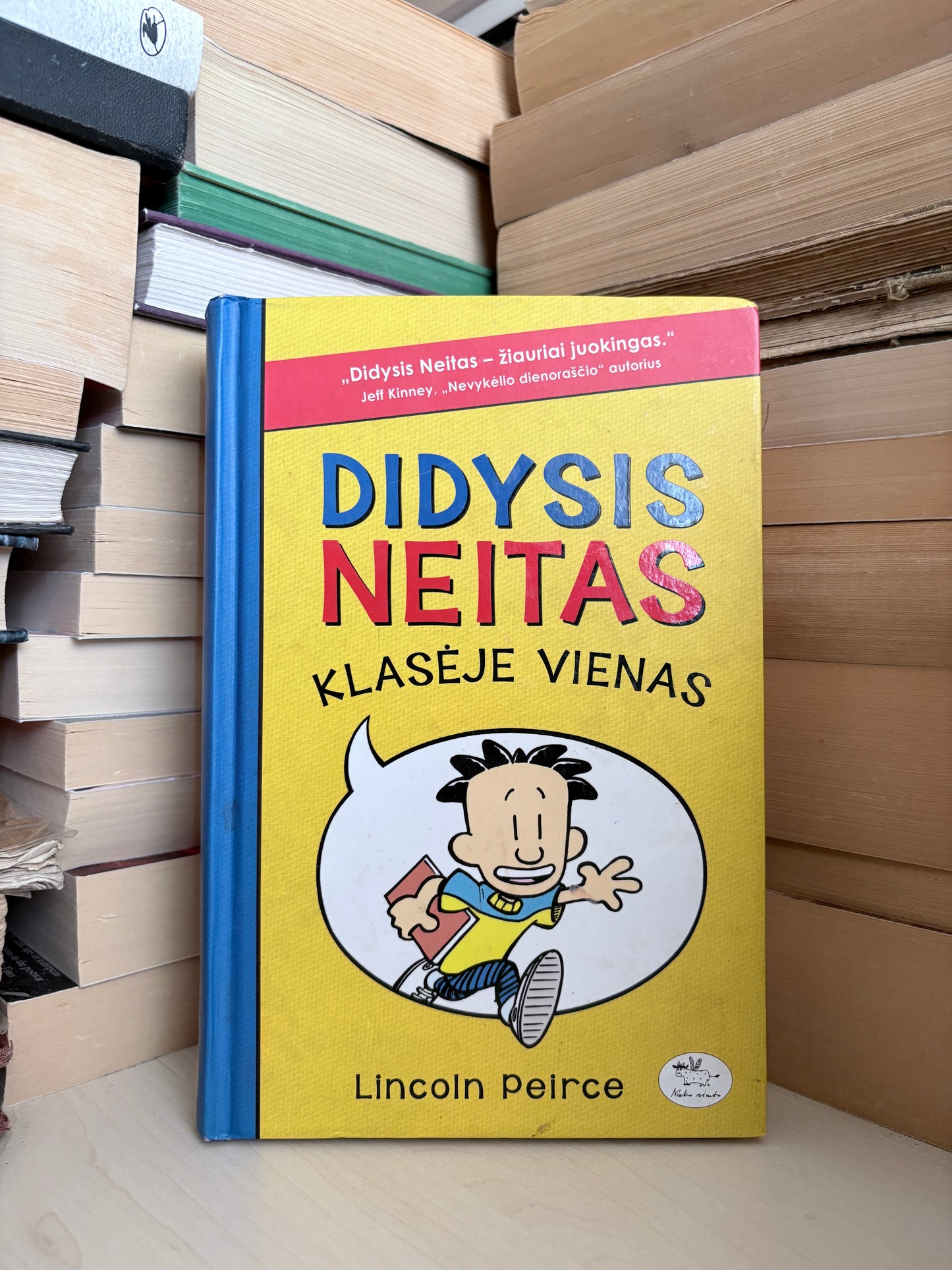 Lincoln Peirce - ,,Didysis Neitas klasėje vienas"