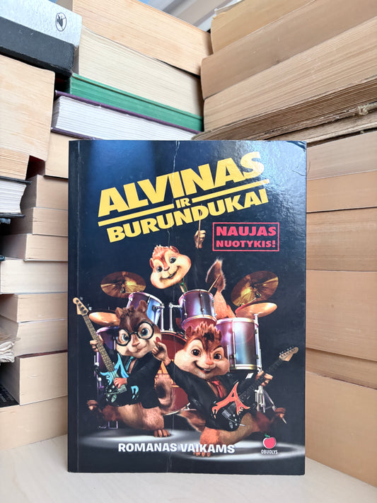 Perdita Finn - ,,Alvinas ir burundukai"