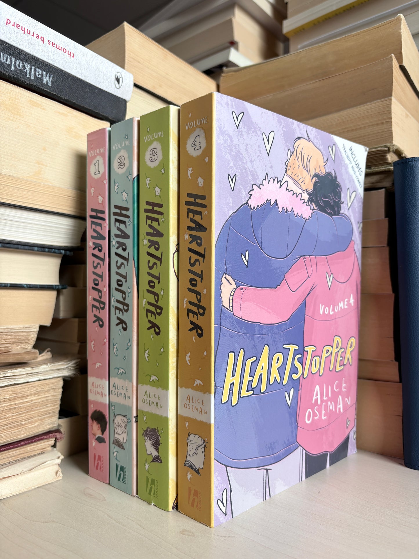 Alice Oseman - Heartstopper knygų rinkinys