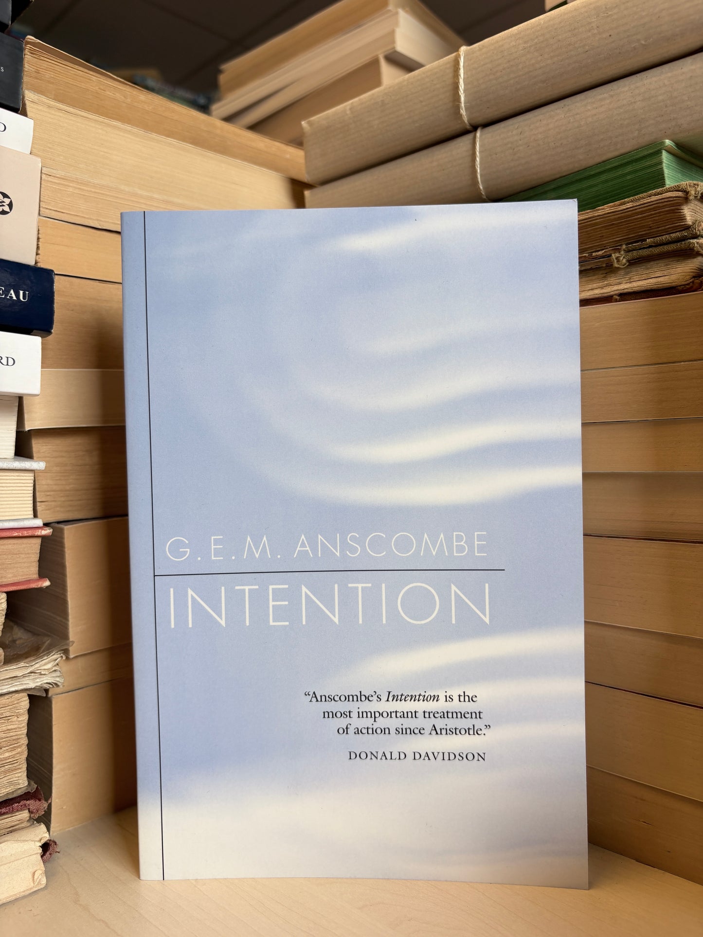 G. E. M. Anscombe - Intention