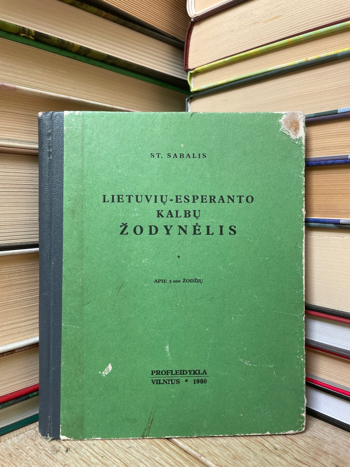 St. Sabalis - ,,Lietuvių-esperanto kalbų žodynėlis"