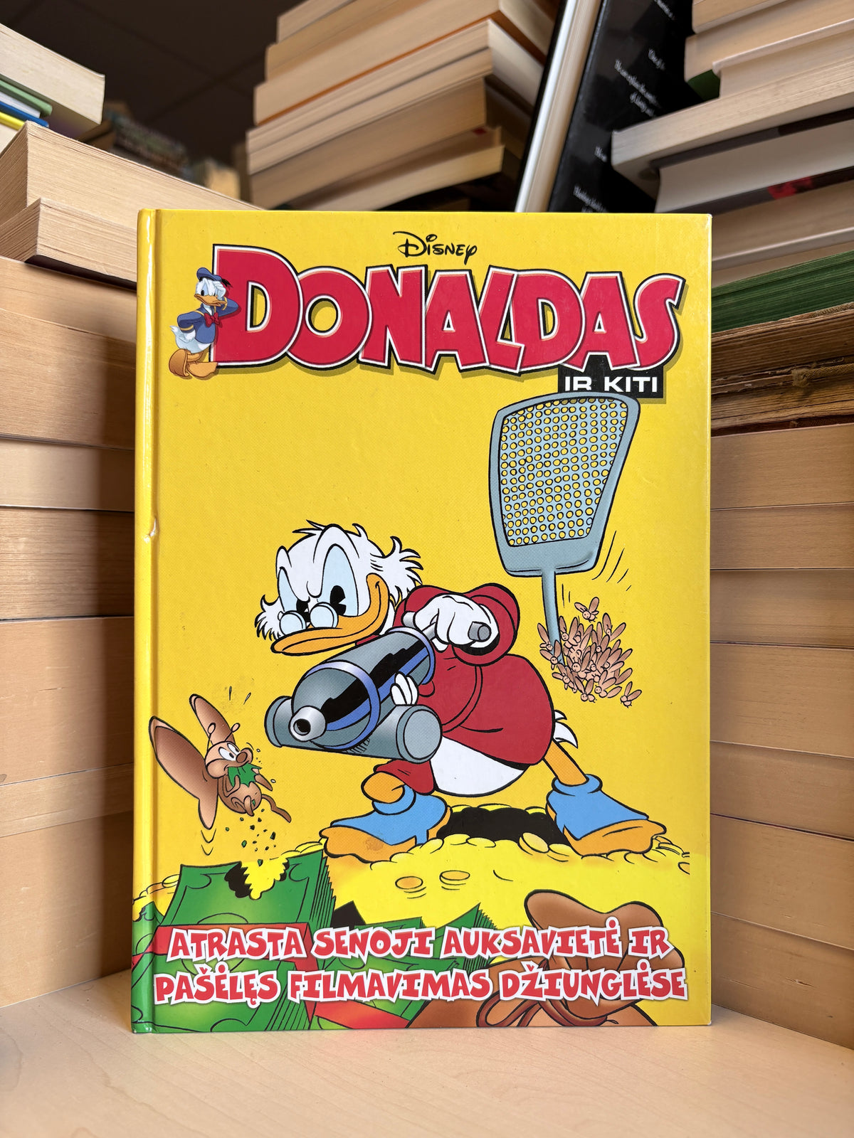 Disney - ,,Donaldas ir kiti: atrasta senoji auksavietė ir pašėlęs filmavimas džiunglėse"