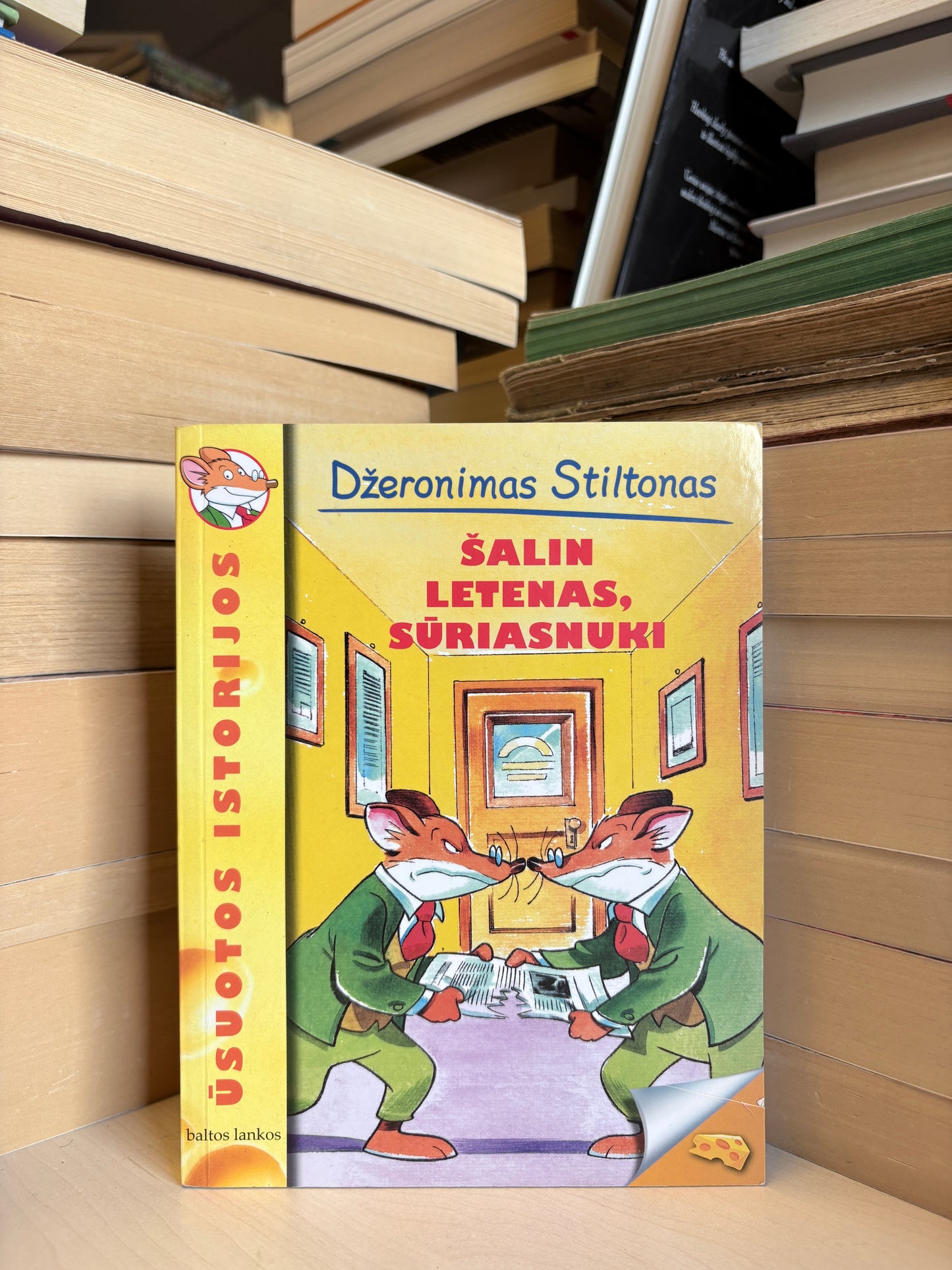 Džeronimas Stiltonas - ,,Šalin letenas, sūriasnuki"