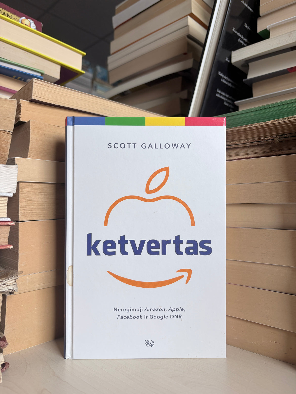 Scott Galloway - ,,Ketvertas: neregimoji Amazon,Apple, Facebook ir Google DNR"