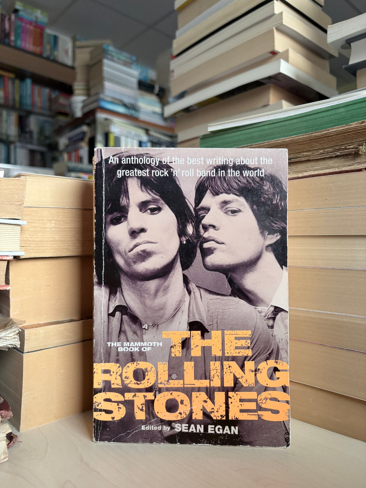 IŠPARDAVIMAS Sean Egan - The Mammoth Book of The Rolling Stones