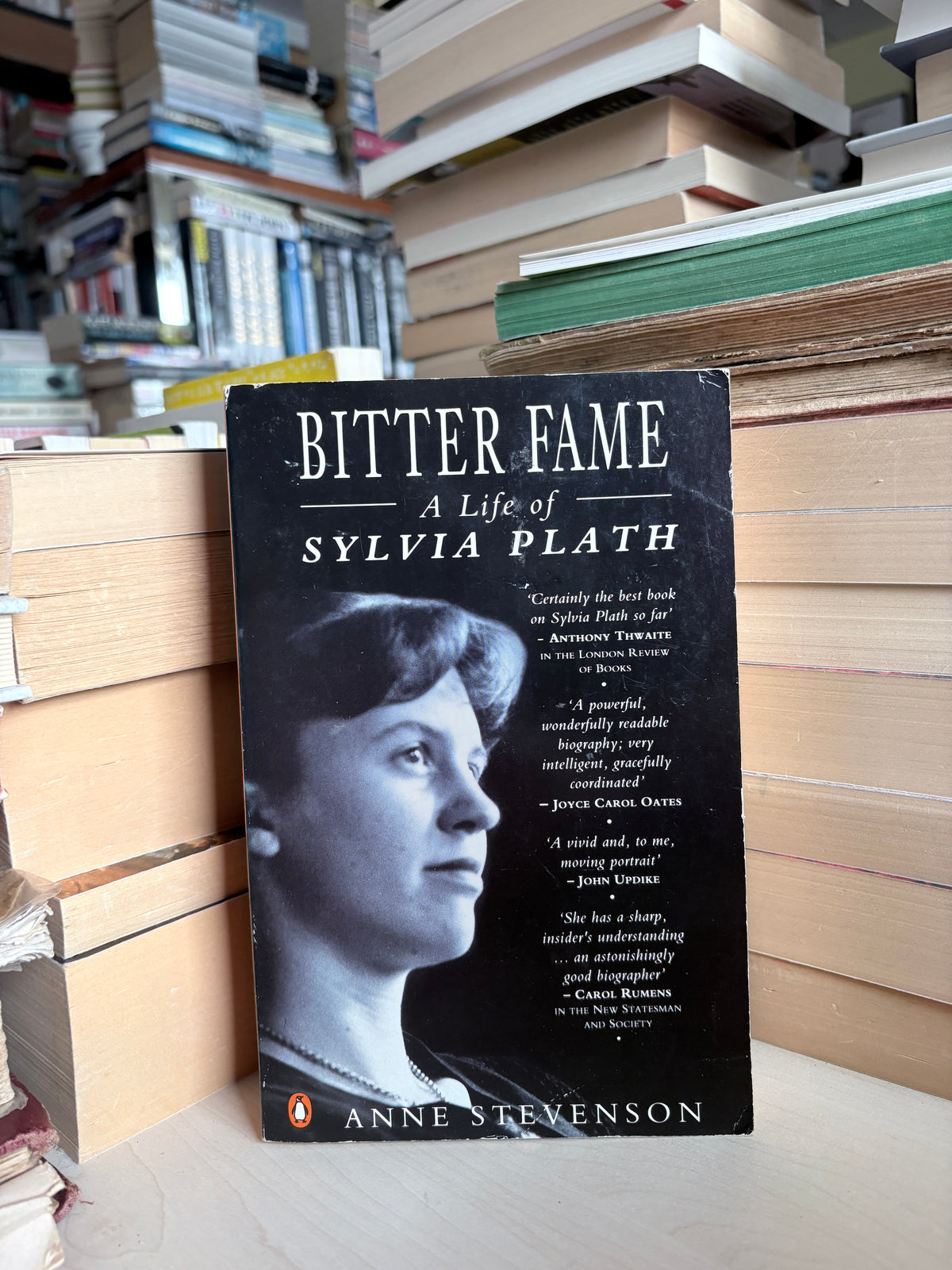 IŠPARDAVIMAS Anne Stevenson - Bitter FameL a Life of Sylvia Plath