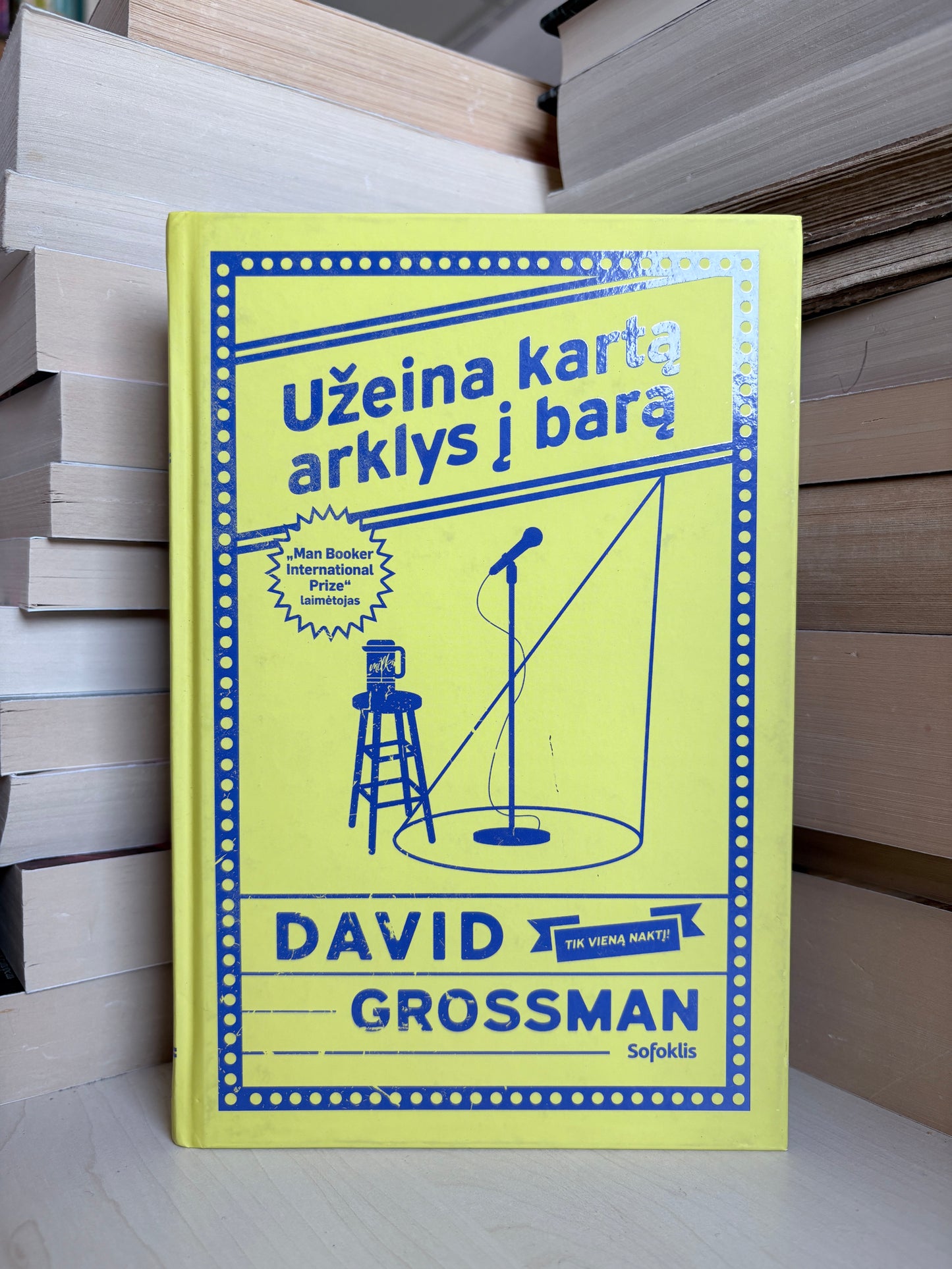 David Grossman - ,,Užeina kartą arklys į barą"