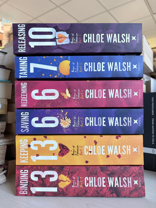 Chloe Walsh - Boys of Tommen knygų rinkinys