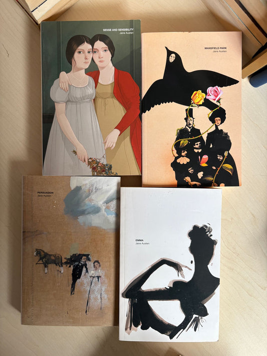 Jane Austen knygų rinkinys