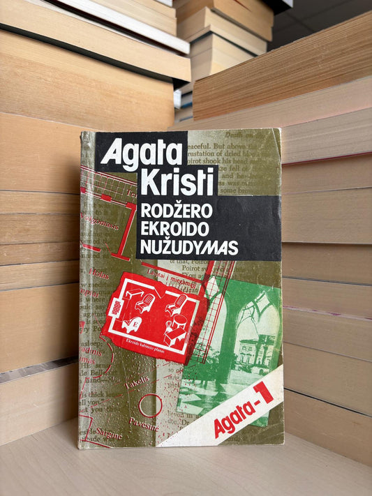 Agatha Christie - ,,Rodžerio Ekroido nužudymas"