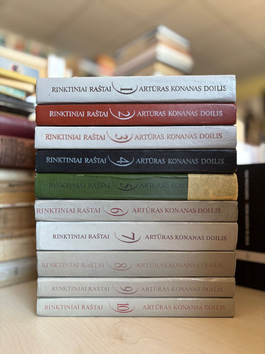 Arthur Conan Doyle knygų rinkinys ,,Rinktiniai raštai"