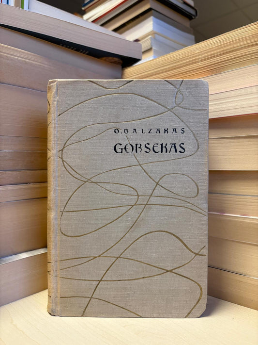 Honore de Balzac - ,,Gobsekas"
