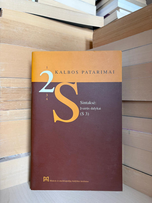 ,,Kalbos patarimai: Sintaksė: įvairūs dalykai 3"