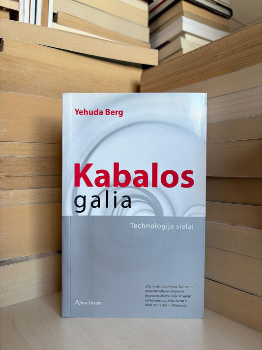 Yehuda Berg - ,,Kabalos galia"