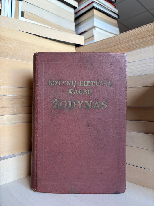 ,,Lotynų-lietuvių kalbų žodynas"
