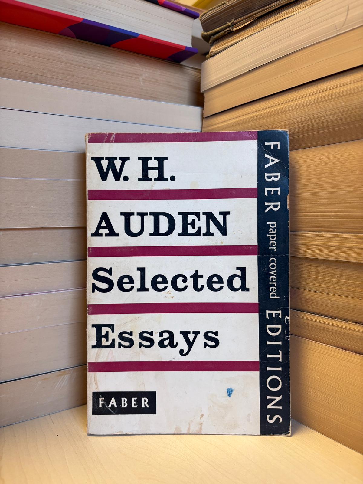 W. H. Auden - Selected Essays