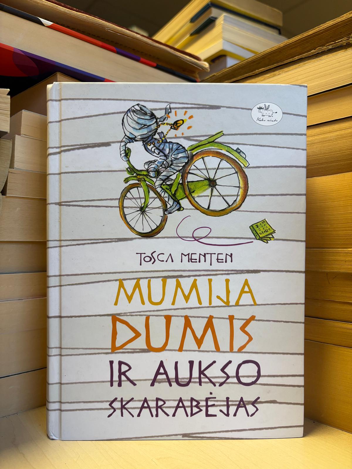 Tosca Menten - ,,Mumija Dumis ir aukso skarabėjas"
